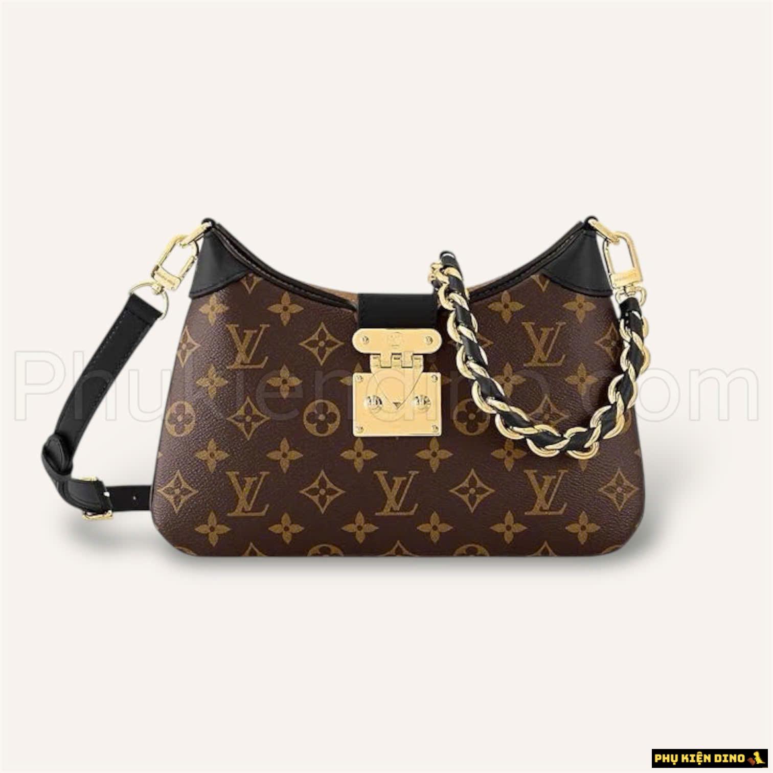 Túi Đeo Vai Nữ Louis Vuitton LV Twinny Màu Nâu M46659 1 Túi Đeo Vai Nữ Louis Vuitton LV Twinny Màu Nâu M46659