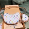 Túi Đeo Vai Nữ LV Louis Vuitton Monogram White Bean