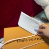 Túi Đeo Vai Nữ LV Louis Vuitton Trắng Họa Tiết