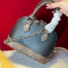 Túi Louis Vuitton LV Hến Alma BB Monogram Black Brown 15 Túi Louis Vuitton LV Hến Alma BB Monogram Black