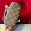 Túi Louis Vuitton LV Hến Alma BB Monogram Black Brown 13 Túi Louis Vuitton LV Hến Alma BB Monogram Nâu Đen