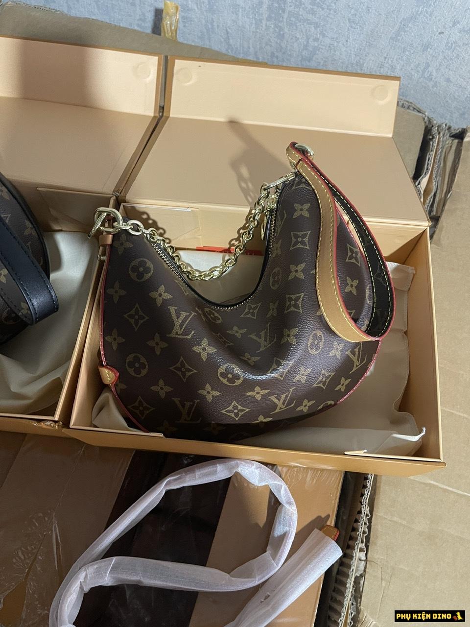 Túi Louis Vuitton LV Monogram Canvas Brown Túi Louis Vuitton LV Monogram Canvas Brown
