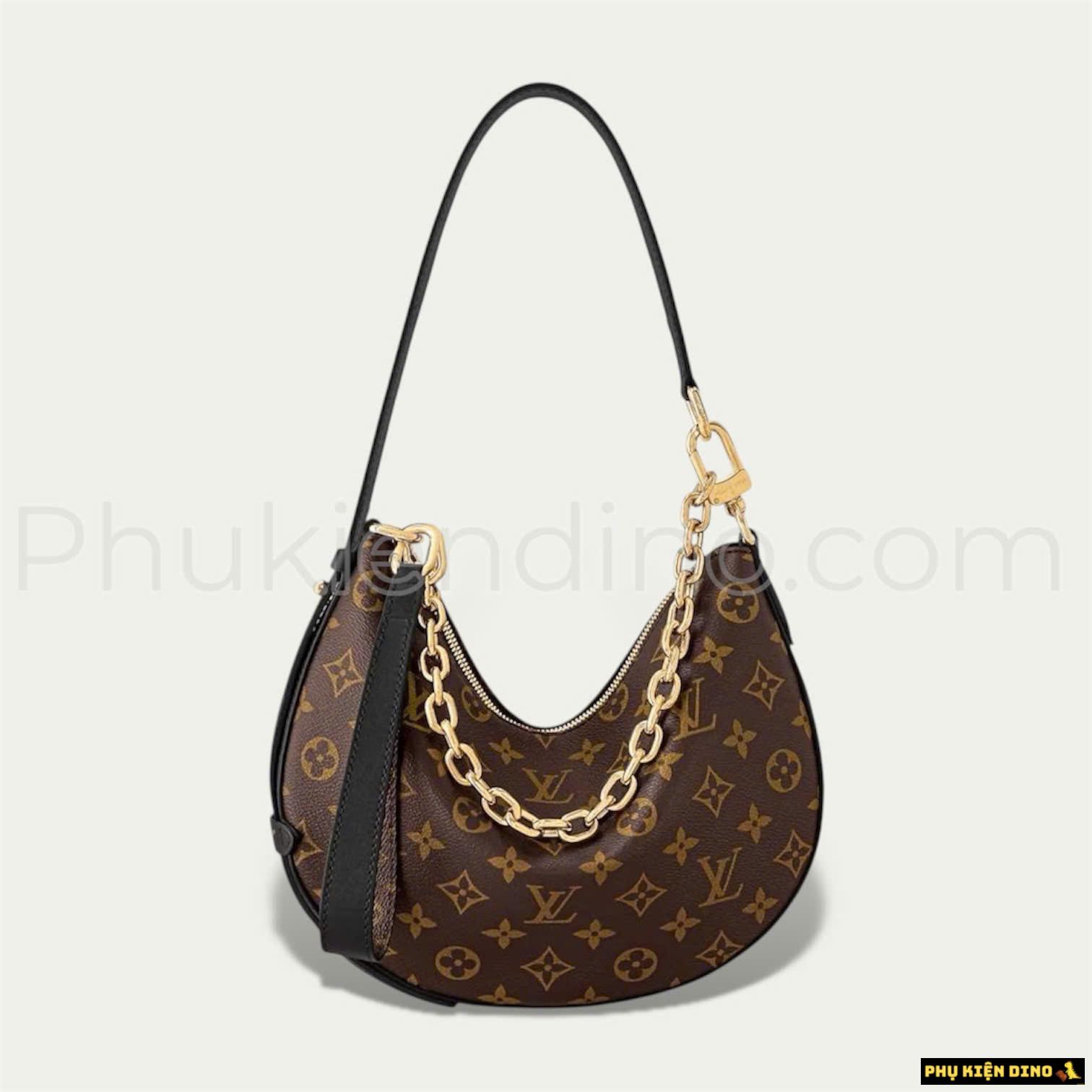 Túi Louis Vuitton Monogram Black Brown Gold Fullbox 26 Túi Louis Vuitton Monogram Black Brown Gold Fullbox
