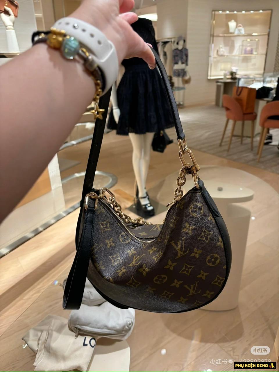 Túi Louis Vuitton Monogram Black Gold Fullbox Túi Louis Vuitton Monogram Black Gold Fullbox