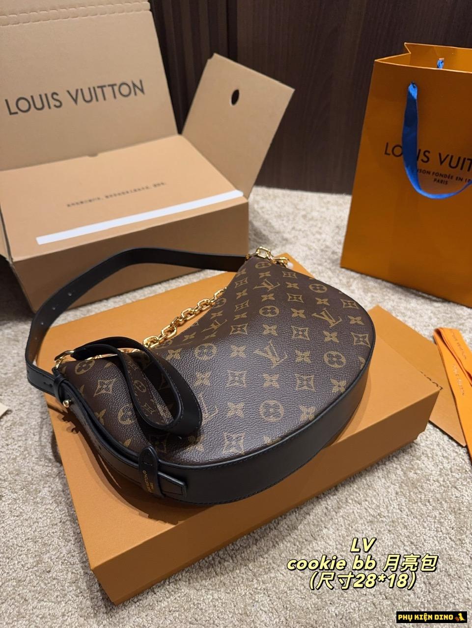 Túi Louis Vuitton Monogram Nâu Đen Túi Louis Vuitton Monogram Nâu Đen