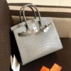 Túi Xách Nữ Hermes Birkin Gray Size 30