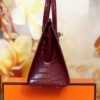 Túi Xách Nữ Hermes Birkin Màu Đỏ Mận