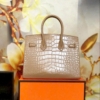Túi Xách Nữ Hermes Birkin Poussiere Porosus Lisse Size 30