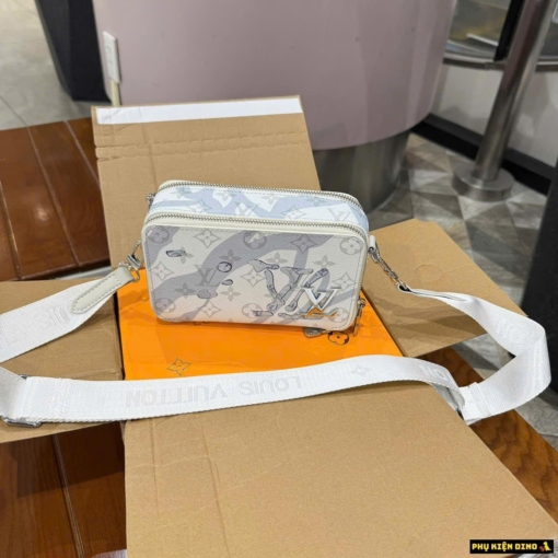 Túi Louis Vuitton Alpha White Gray