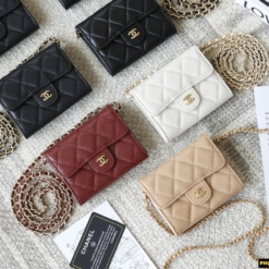 Ví Chanel Kèm Dây Đeo Chéo Túi Mini Size 12 Fullbox