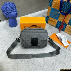 Phụ Kiện Dino - Phụ kiện thời trang thời thượng 26 Túi Đeo Chéo Nam Louis Vuitton LV S Lock Messenger Gray Fullbox