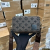 Túi Louis Vuitton LV Alpha Wearable Damier Graphite Brown Màu Nâu