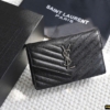 Túi YSL Envelope Wallet On Chain Silver Màu Đen Size 19 9 Túi Đeo Vai YSL Black Da Lì Size 19