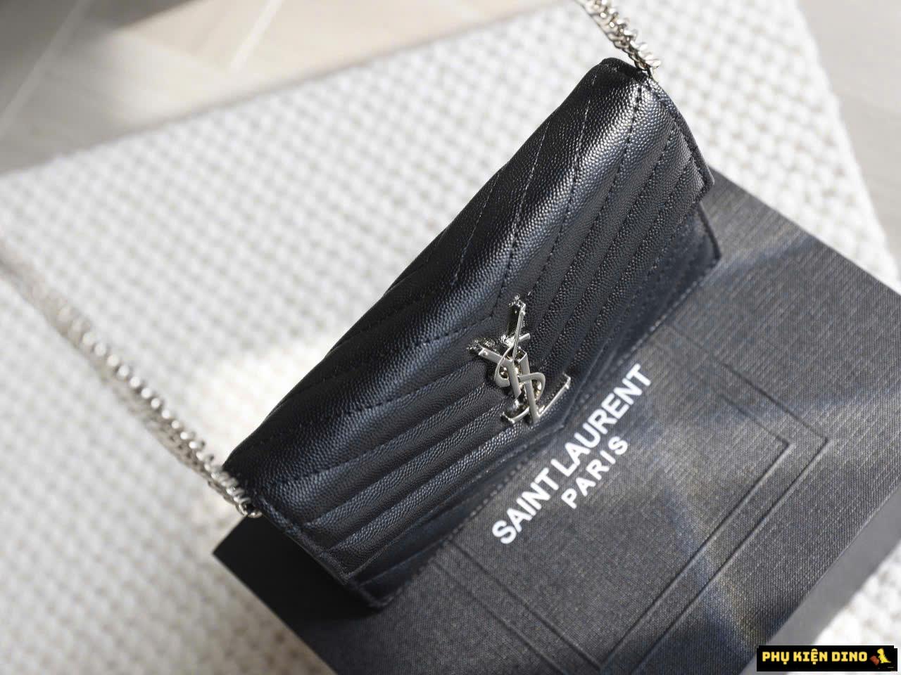 Túi Đeo Vai YSL Black Da Lì Túi Đeo Vai YSL Black Da Lì