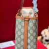 Túi Gucci GG Emblem Medium Màu Nâu