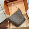 Túi Xách Nữ Louis Vuitton Brown Bucket Bag Brown 11 Túi Louis Vuitton LV Dáng Giỏ Màu Nâu
