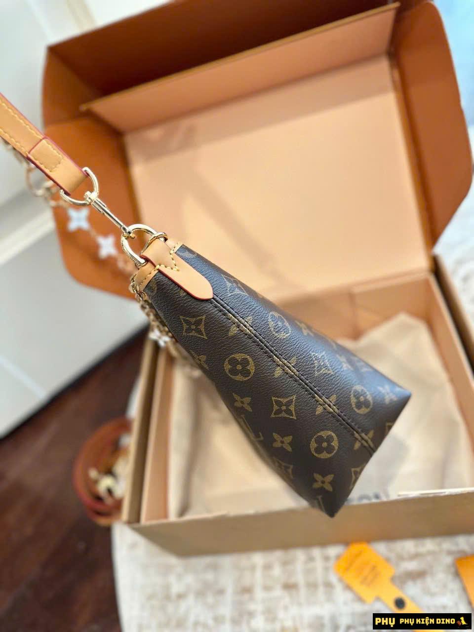 Túi Louis Vuitton LV Dáng Giỏ Màu Nâu Fullbox Túi Louis Vuitton LV Dáng Giỏ Màu Nâu Fullbox