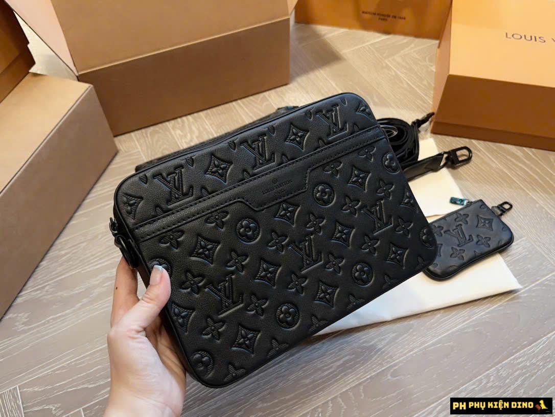 Túi Louis Vuitton LV Trio Messenger Black Fullbox 2 Túi Louis Vuitton LV Trio Messenger Black