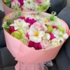 Bó Hoa Sáp Thơm Cao Cấp 35 Bông Tặng Kèm Nơ 2305 Florist - 2305HS002 12 Bó Hoa Sáp Thơm Cao Cấp Siêu To