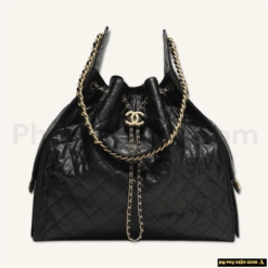 Túi Chanel Small Hobo Bag Black Caviar Antique Gold Hardware