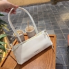Túi Charles & Keith CNK Hazel Bow Elongated Shoulder Bag 21 Túi Charles & Keith CNK Hazel Bow Elongated Shoulder Bag Cream