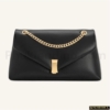 Túi Charles & Keith CNK Yuis Lilibet Chain Strap Bag Black