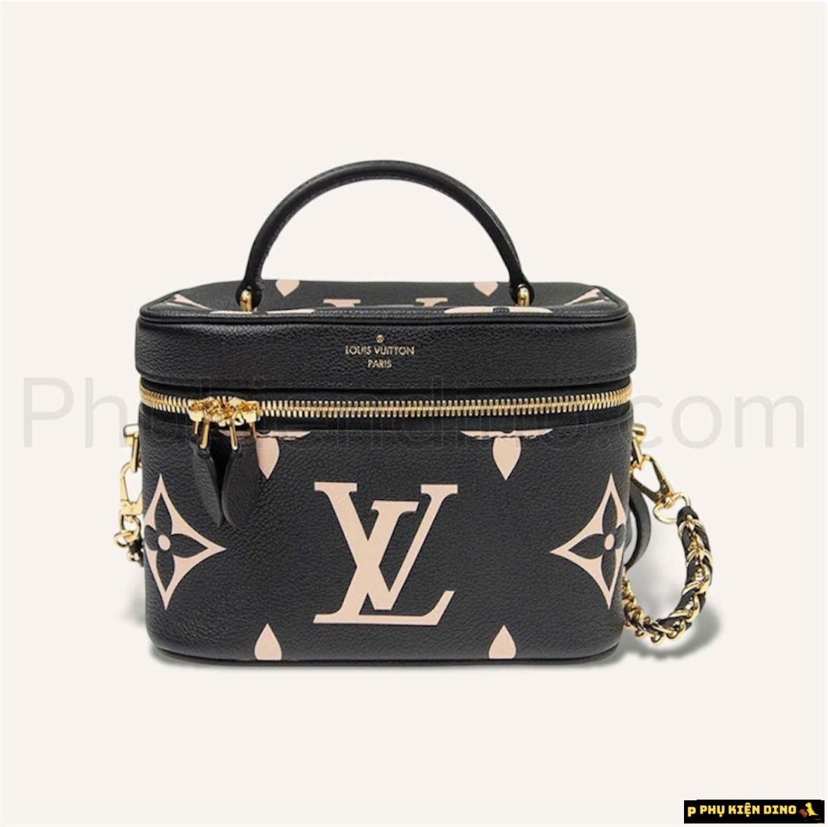Túi Cốp Louis Vuitton Vanity PM Black Cream Size 16 M45780 1 Túi Cốp Louis Vuitton Vanity PM Black Cream Size 16 M45780