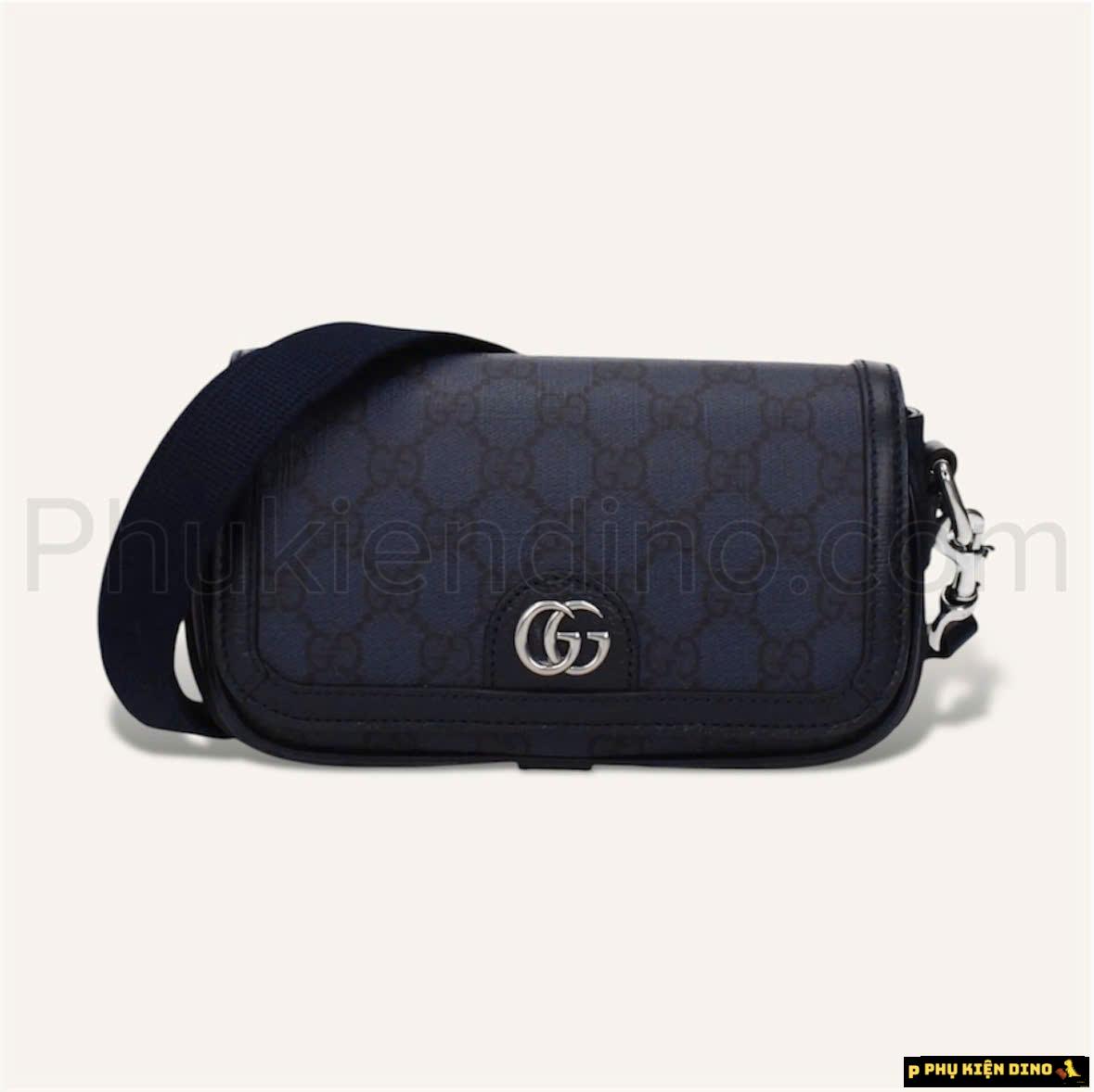 Túi Đeo Chéo Gucci Ophidia Super Mini Shoulder Bag Grey 795466-2ZGMN-1244 1 Túi Đeo Chéo Gucci Ophidia Super Mini Shoulder Bag Grey 795466-2ZGMN-1244