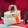 Túi Hermes Birkin Size 25 Togo Gris Pantin 20 Túi Hermes Birkin Size 25 Togo Gris Pantin White