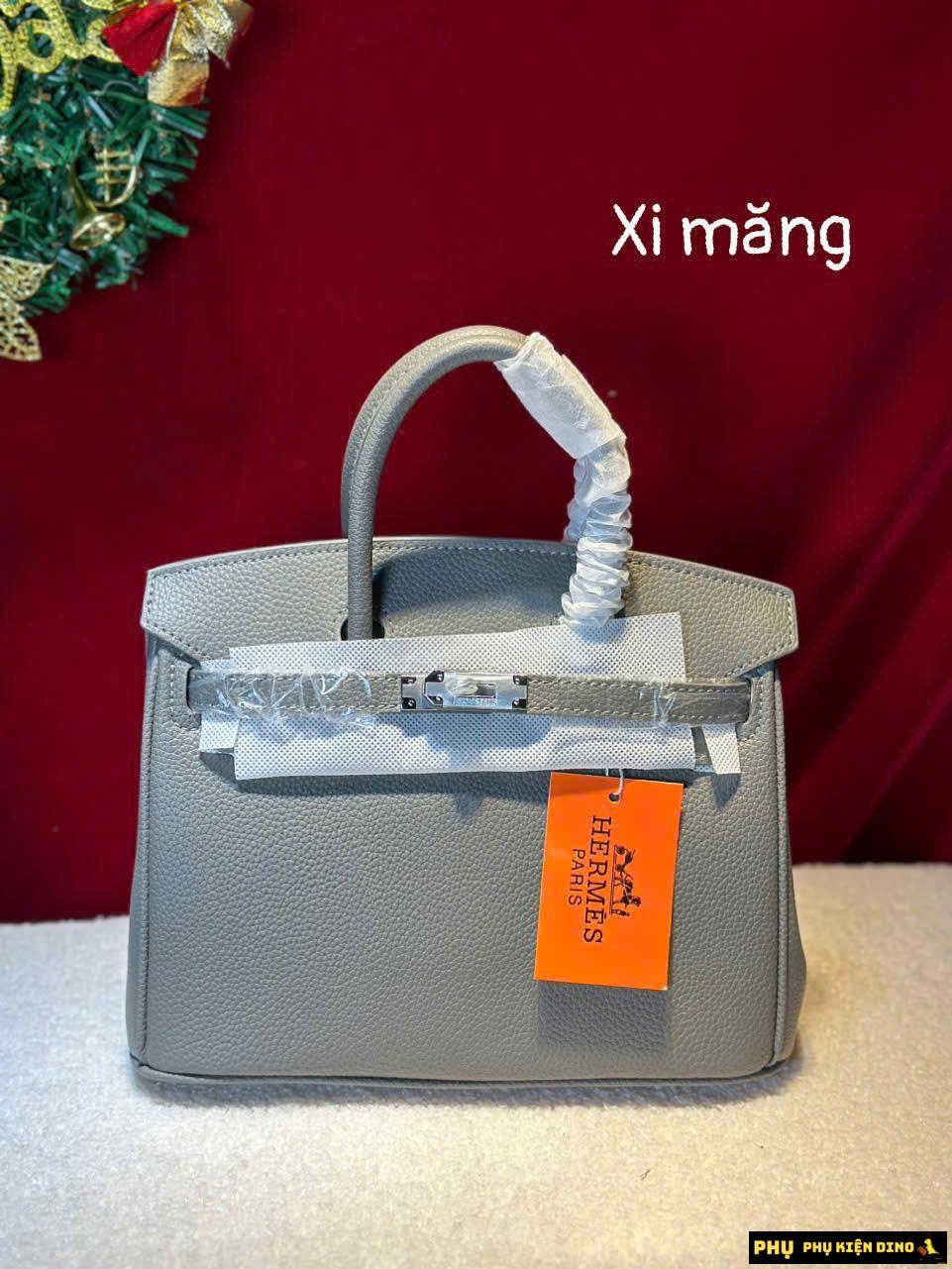 Túi Hermes Birkin Size 25 Togo Gris Pantin 4 Túi Hermes Birkin Size 25 Togo Xám