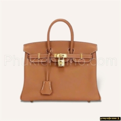 Túi Hermes Swift Birkin Size 20 25 30 Handbag Brown Màu Nâu