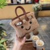 Túi Jellycat Birkin Lông Size 20 Màu Nâu 20 Túi Jellycat Birkin Lông Mịn Size 20 Màu Nâu Sang Trọng