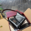 Túi Louis Vuitton CarryAll Shoulder Bag Màu Đen Size 29 Kèm Ví Nhỏ