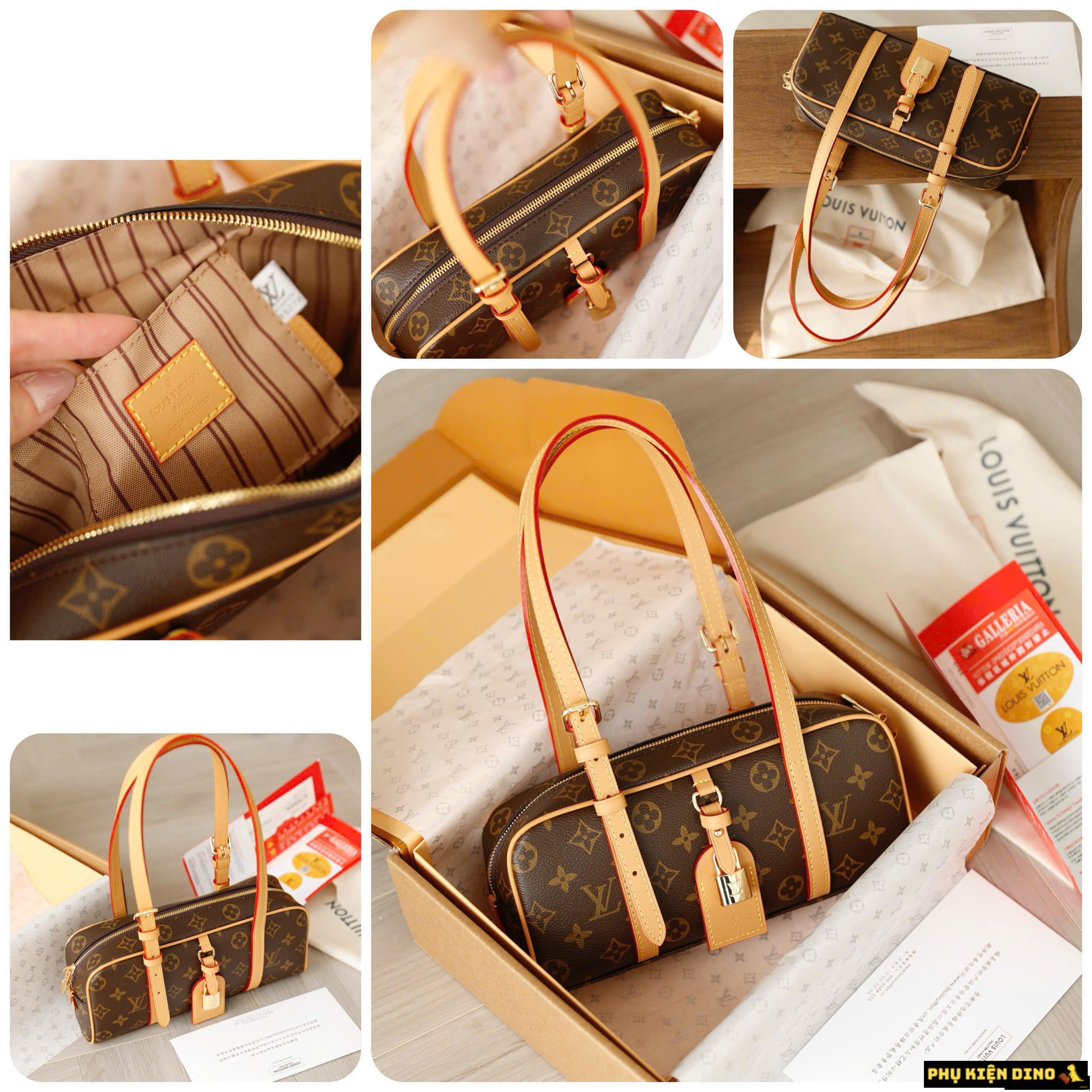 Túi Louis Vuitton LV Hang On Brown M47031 2 Túi Louis Vuitton LV Hang On Brown