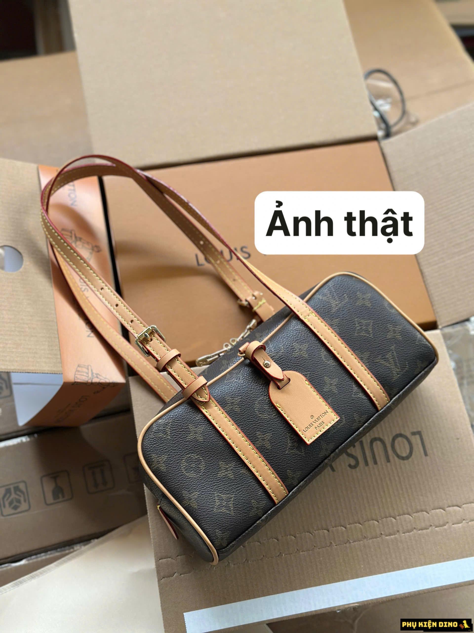 Túi Louis Vuitton LV Hang On Brown M47031 3 Túi Louis Vuitton LV Hang On Màu Nâu