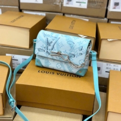 Túi Louis Vuitton LV Steamer Wearable Wallet Aquagarden Size 18