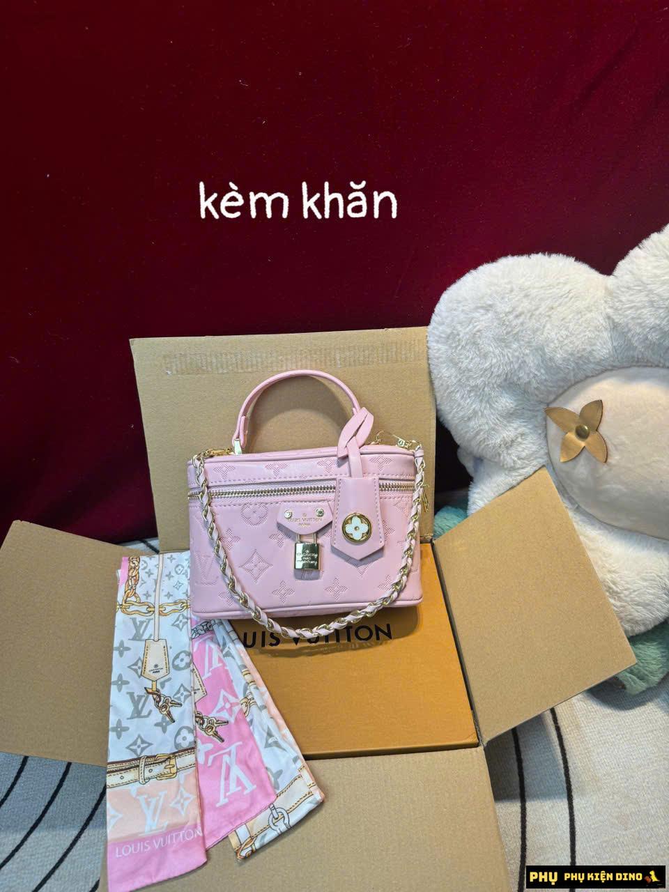 Túi Louis Vuitton LV Vanity Chain Pouch Fullbox Kèm Khăn Size 18 2 Túi Louis Vuitton LV Vanity Chain Pouch Fullbox Kèm Khăn