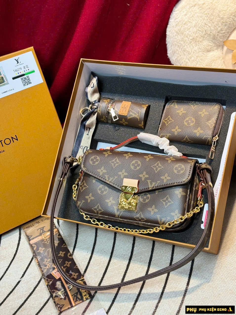 Túi Louis Vuitton Pochette Métis East West M46279 1 Túi Louis Vuitton Pochette Métis East West M46279