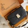 Túi LV Pochette Metis East West Black Fullbox Nam Châm