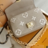 Túi Louis Vuitton LV Pochette Metis East West Cream Black Fullbox 32 Túi LV Pochette Metis East West Cream