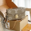 Túi Louis Vuitton LV Pochette Metis East West Cream Black Fullbox 22 Túi LV Pochette Metis East West Cream Fullbox Nam Châm
