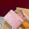 Túi Louis Vuitton LV Vanity Chain Pouch Fullbox Kèm Khăn Size 18 21 Túi LV Vanity Chain Pouch Dập Nổi Mẫu Mới
