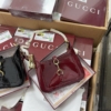 Túi Nữ Gucci Jackie Notte Python Mini Black Red 11 Túi Nữ Gucci Jackie Notte Python Mini Rosso Ancora 782889-0P50G-6207