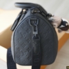 Túi Trống Louis Vuitton LV Keepall Bandouliere Size 25 Size 30 M22765 23 Túi Trống LV Keepall Màu Đen