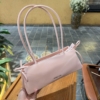 Túi Charles & Keith CNK Hazel Bow Elongated Shoulder Bag 27 Túi Xách Nữ CNK Hazel Bow Elongated Trapeze Shoulder Bag Soft Pink