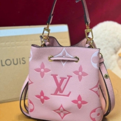 Túi Xách Nữ Louis Vuitton Màu Hồng Summer Bundle Bag Size 20