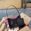 Túi Louis Vuitton CarryAll Shoulder Bag In Leather Black Fullbox Size 25 Size 29 14 Túi Xách Nữ LV CarryAll Shoulder Bag Màu Đen Bản Đẹp Size 25