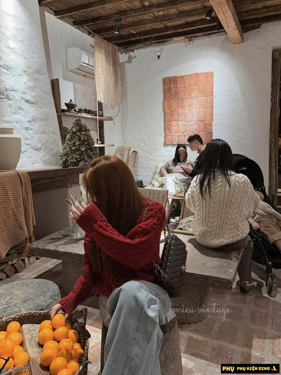 Túi Chanel Caviar Quilted Medium Double Flap Brown 9 Túi Chanel Medium Double Flap Brown Caviar Classic Bag