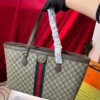 Túi Gucci Ophidia Large Tote Bag Có Khóa Kéo Fullbox Size 38 21 Túi Gucci Ophidia Big Size Shopping Bag Có Khóa Kéo Fullbox