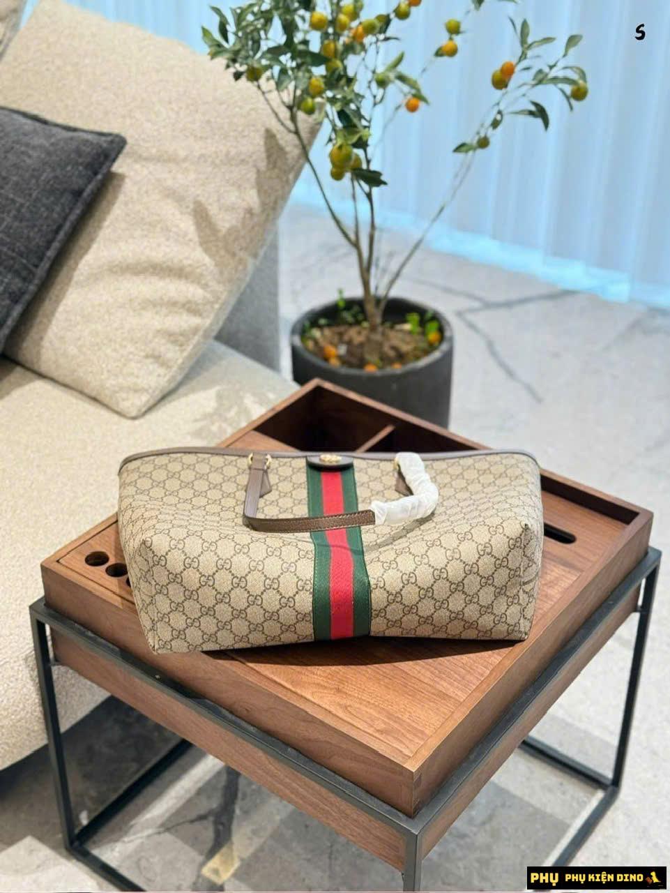 Túi Gucci Ophidia Large Tote Bag Có Khóa Kéo Fullbox Size 38 9 Túi Gucci Ophidia Large Tote Bag Monogram Canvas Fullbox